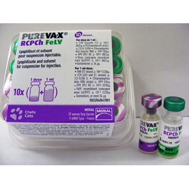 PUREVAX RCP FELV*10FL 1D+10FL