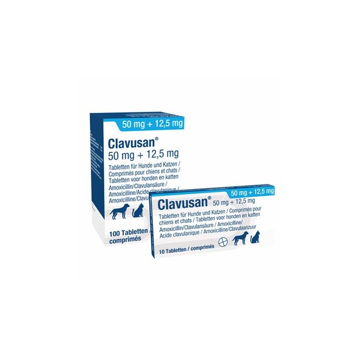 CLAVUSAN*10CPR 50MG+12,5MG