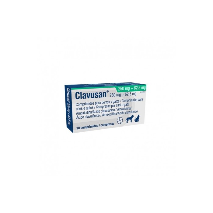 CLAVUSAN*10CPR 250MG+62,5MG