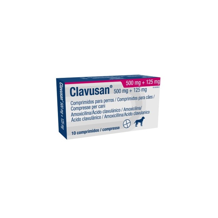 CLAVUSAN*10CPR 500MG+125MG