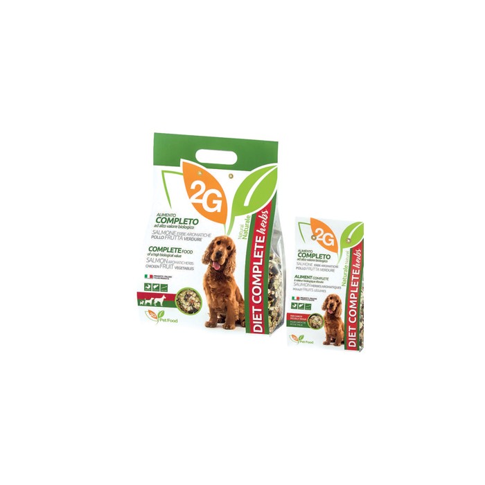 2G PET FOOD DIET COM HERBS 2KG