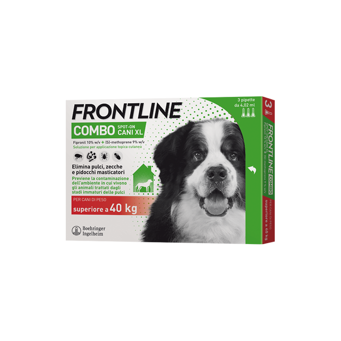 FRONTLINE COMBO*3PIP +40KG CA