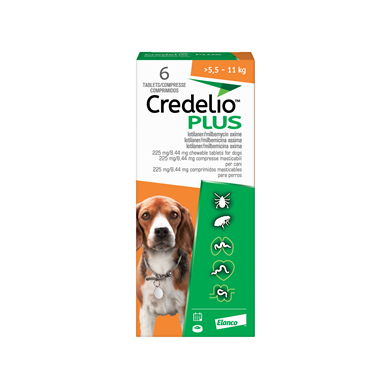 CREDELIO PLUS*18CPR 5,5-11KG