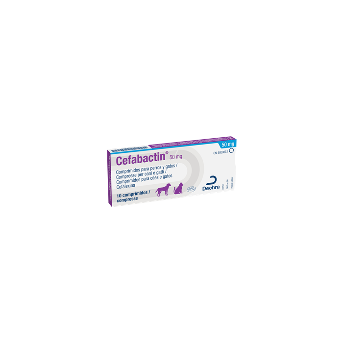 CEFABACTIN*10CPR 50MG