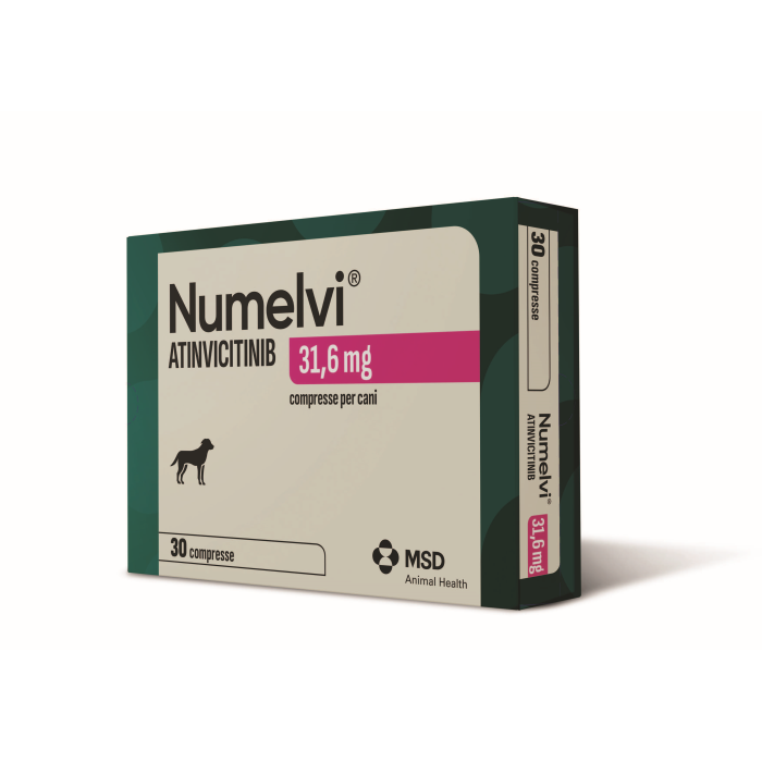 NUMELVI*30CPR RIV 31,6MG CANI