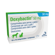 DOXYBACTIN*10CPR 50MG CANI/GAT