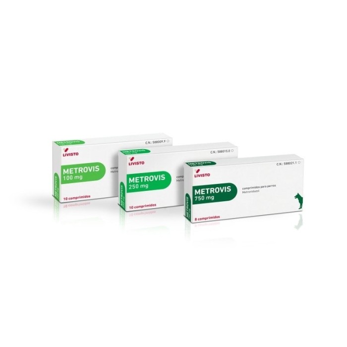 METROVIS*10CPR 100MG