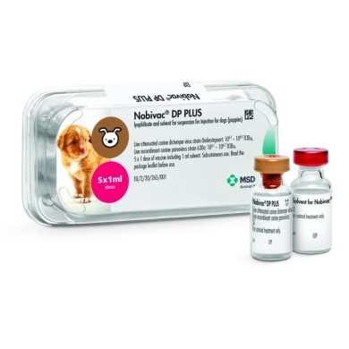 NOBIVAC DP PLUS*5FL 1D+5FL 1ML