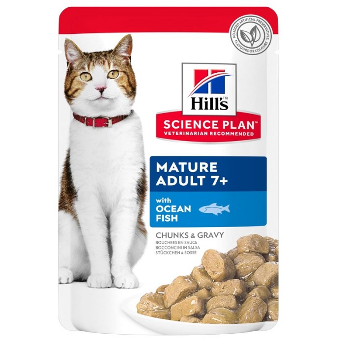 SP FELINE MATURE AD7+ FISH 85G