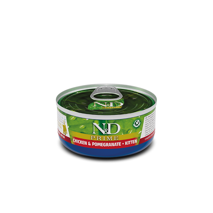 N&D WET CAT PRIME POLL KITT80G