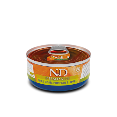 N&D CAT BOAR&PUMPKIN&APPLE 80G