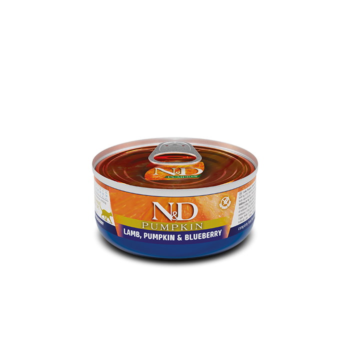 N&D CAT LAMB&PUMPKIN&BLUEB 80G