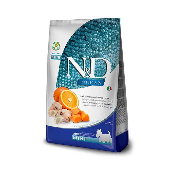 N&D OCEAN DOG COD&OR MINI2,5KG