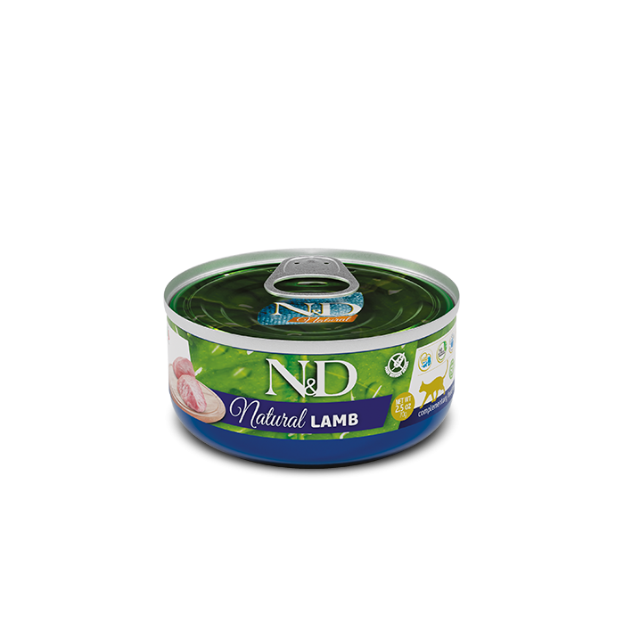 N&D CAT NATURAL LAMB 80G