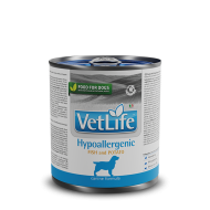 VET LIFE DOG HYP FISH&POT 300G