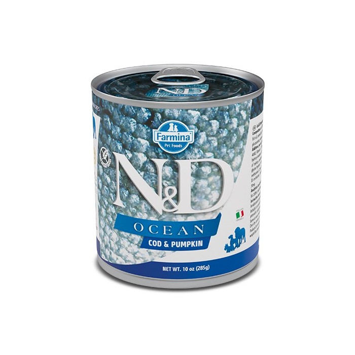 N&D DOG OCEAN COD&PUMP 285G