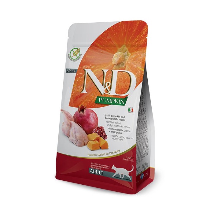N&D CAT PUMPKIN QUAIL 5KG