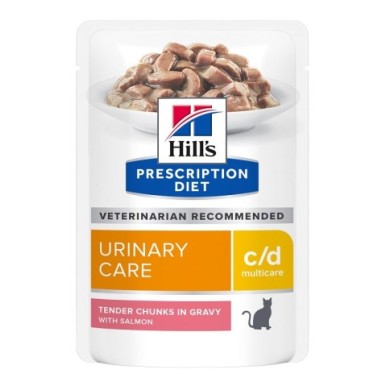 PD FELINE URINARY C/D SALM 85G
