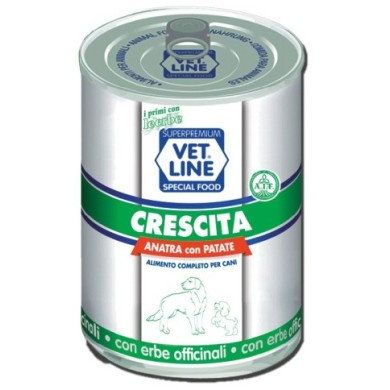VET LINE CRESCITA ANATRA 400G