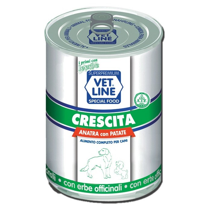 VET LINE CRESCITA ANATRA 400G