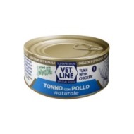 VET LINE GATTO TONNO+POLLO 70G