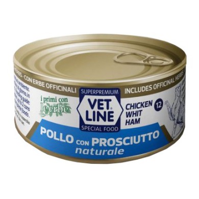 VET LINE GATTO POLLO+PR 70G