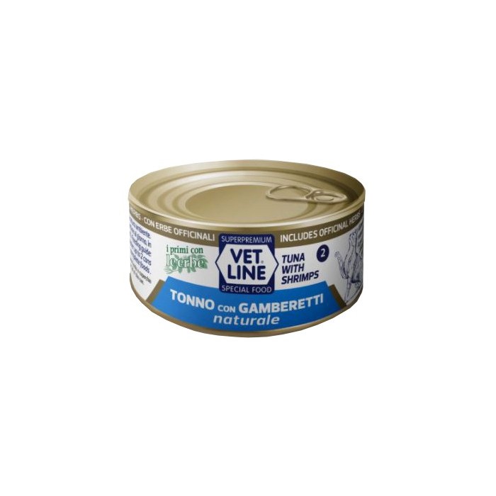 VET LINE GATTO TONNO+GAMB 150G