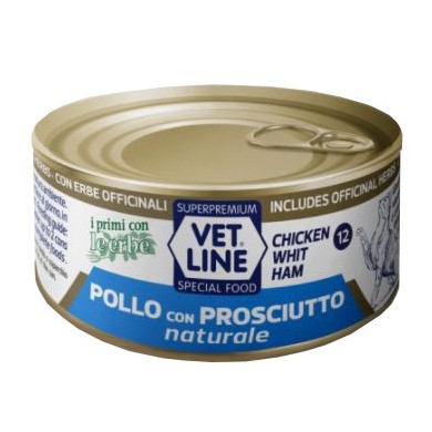 VET LINE GATTO POLLO+PR 150G