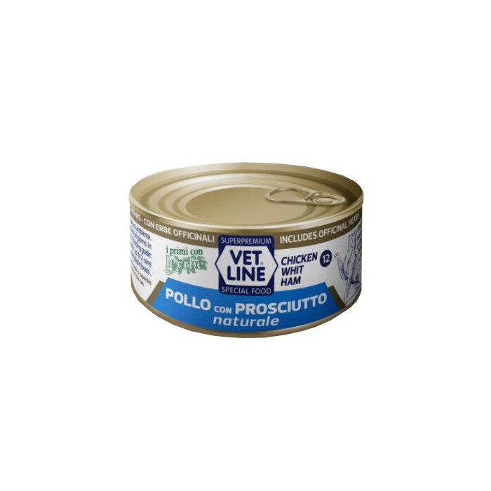 VET LINE GATTO POLLO+PR 150G