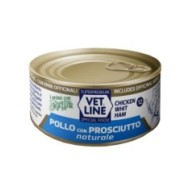 VET LINE GATTO POLLO+PR 150G