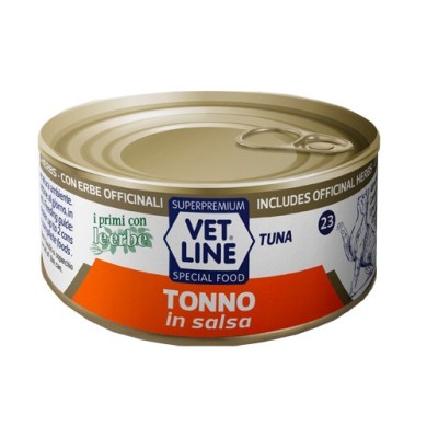 VET LINE GATTO TONNO SALSA 70G