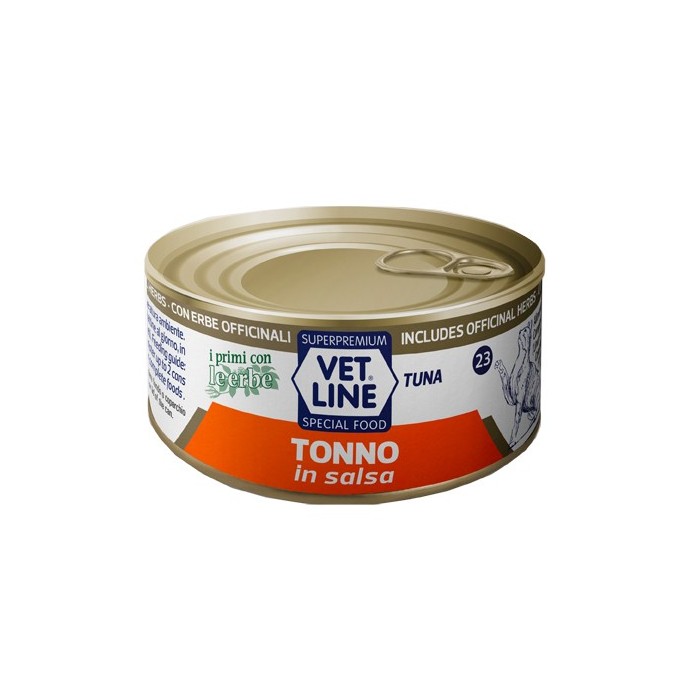 VET LINE GATTO TONNO SALSA 70G