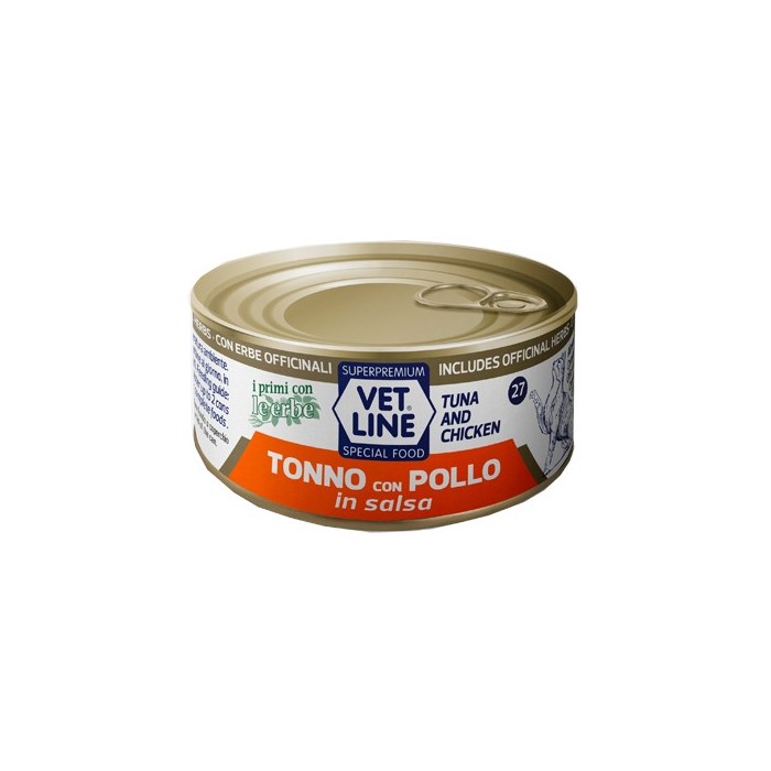 VET LINE GATTO TONNO/POL SALSA