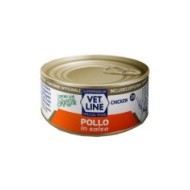 VET LINE GATTO POLLO SALSA 70G