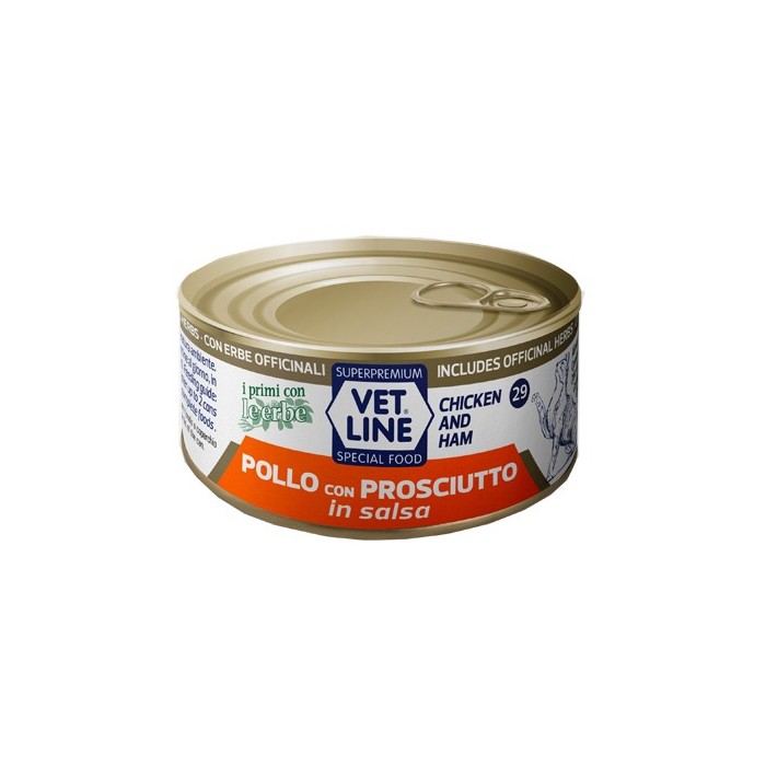 VET LINE GATTO POLLO/PRO SALSA