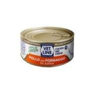 VET LINE GATTO POLLO/FOR SALSA