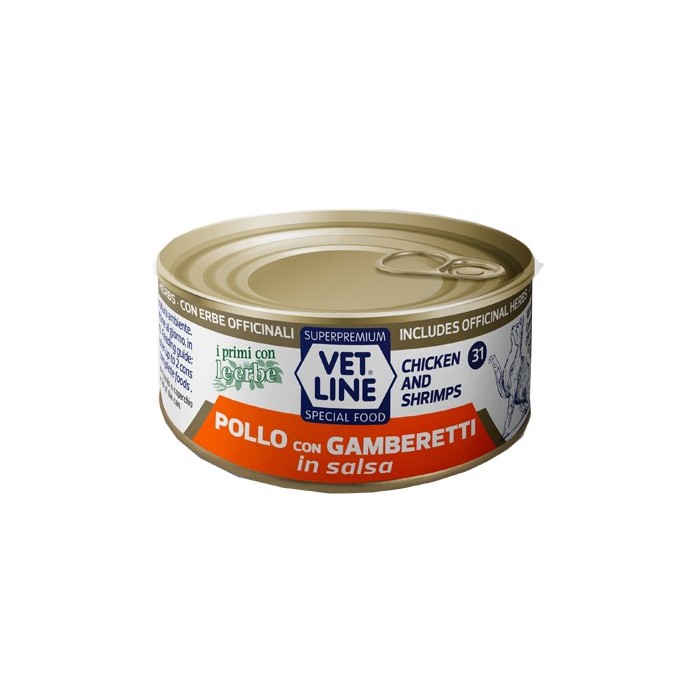 VET LINE GATTO POLLO/GAM SALSA