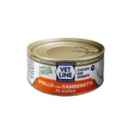 VET LINE GATTO POLLO/GAM SALSA