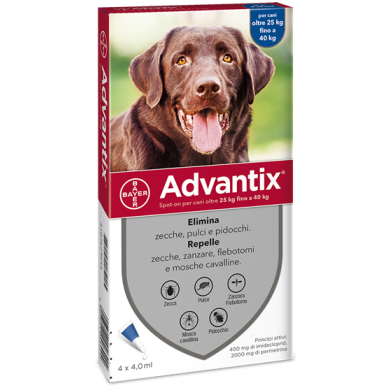 ADVANTIX SPOT ON*4PIP 25-40KG ADVANTIX SPOT ON*4PIP 25-40KG