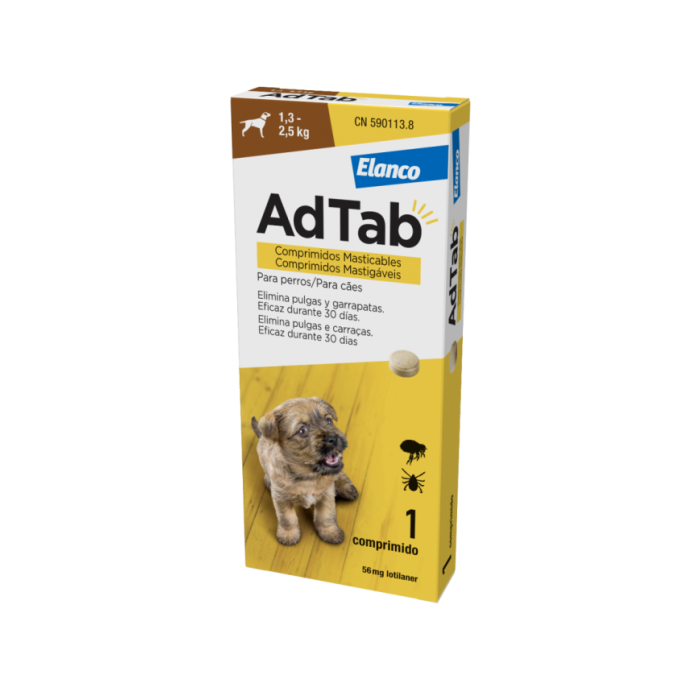 ADTAB*3CPR 56MG CANI 1,3-2,5KG