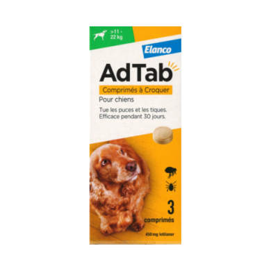 ADTAB*3CPR 450MG CANI 11-22KG ADTAB*3CPR 450MG CANI 11-22KG