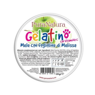 GELATINO MELA MELISSA 120G  GELATINO MELA MELISSA 120G