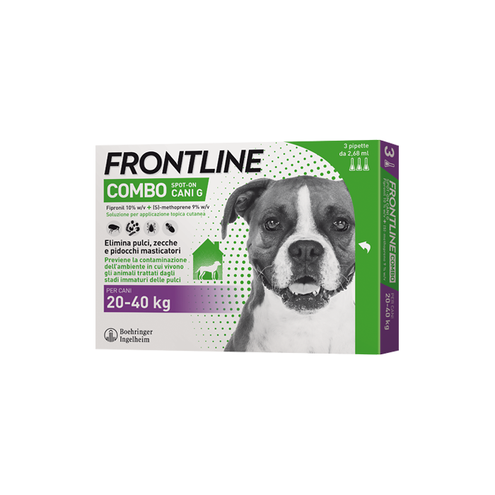 FRONTLINE COMBO*3PIP 20-40KG C