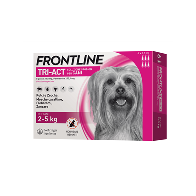 FRONTLINE TRI-ACT*6PIP 2-5KG FRONTLINE TRI-ACT*6PIP 2-5KG