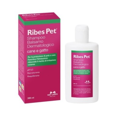 RIBES PET SHAMPOO/BALS 200ML RIBES PET SHAMPOO/BALS 200ML