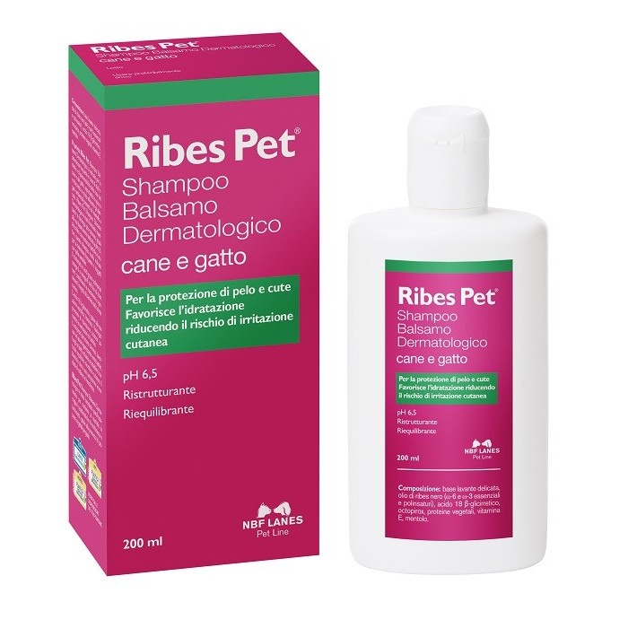 RIBES PET SHAMPOO/BALS 200ML RIBES PET SHAMPOO/BALS 200ML