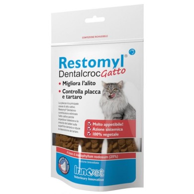 RESTOMYL DENTALCROC GATTO 60G RESTOMYL DENTALCROC GATTO 60G