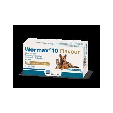 WORMAX 10 FLAVOUR*3CPR 50+500 WORMAX 10 FLAVOUR*3CPR 50+500