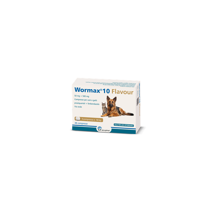 WORMAX 10 FLAVOUR*48CPR 50+500 WORMAX 10 FLAVOUR*48CPR 50+500