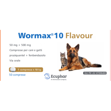 WORMAX 10 FLAVOUR*50CPR 50+500 WORMAX 10 FLAVOUR*50CPR 50+500